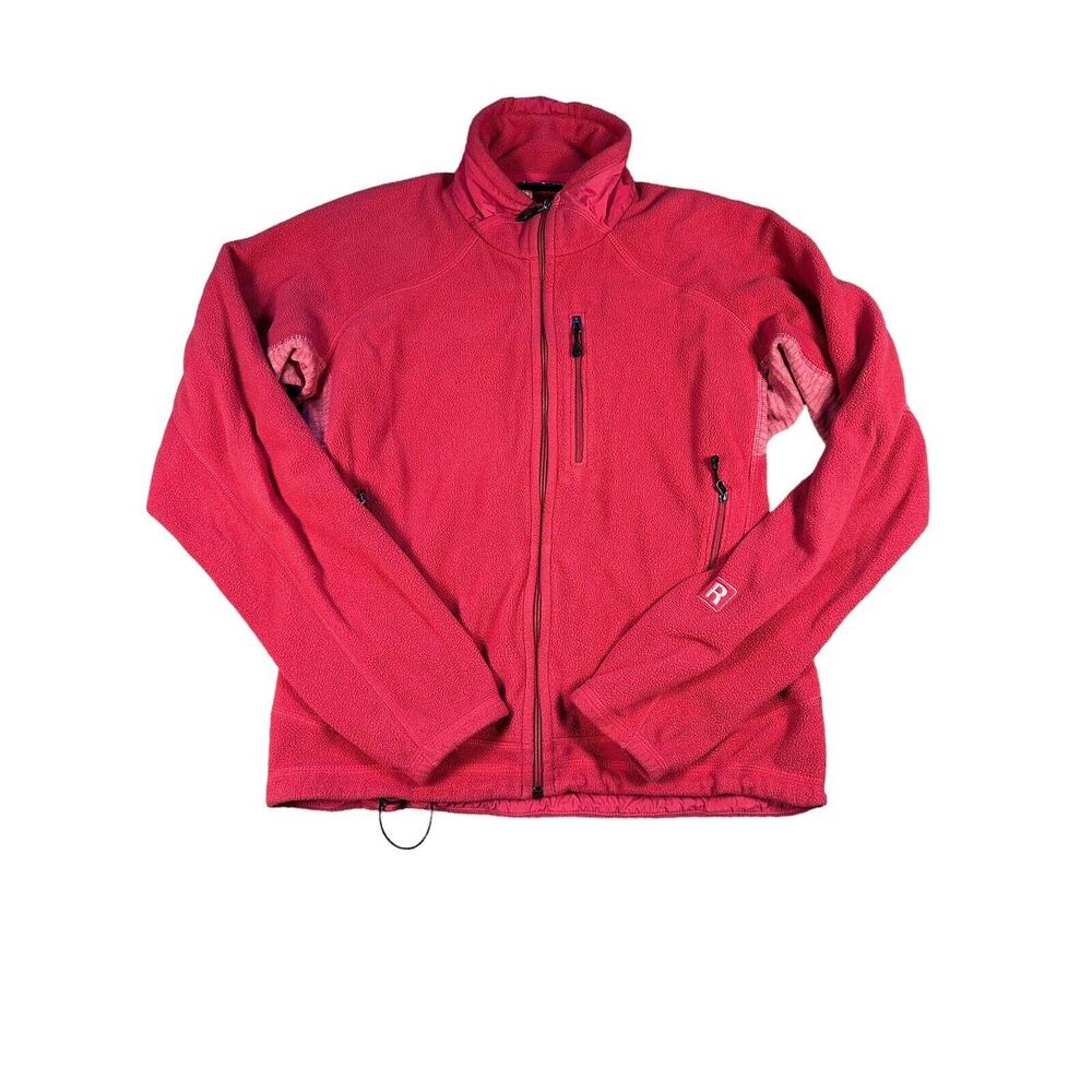 Patagonia Red Full-Zip Fleece Jacket